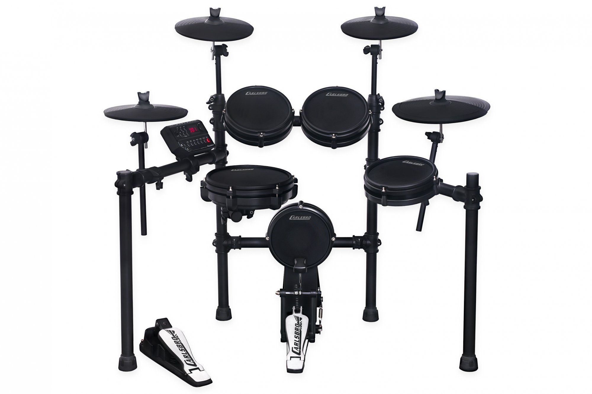 Carlsbro-CSD35M-electronic-drum-kit-front-side-view 1