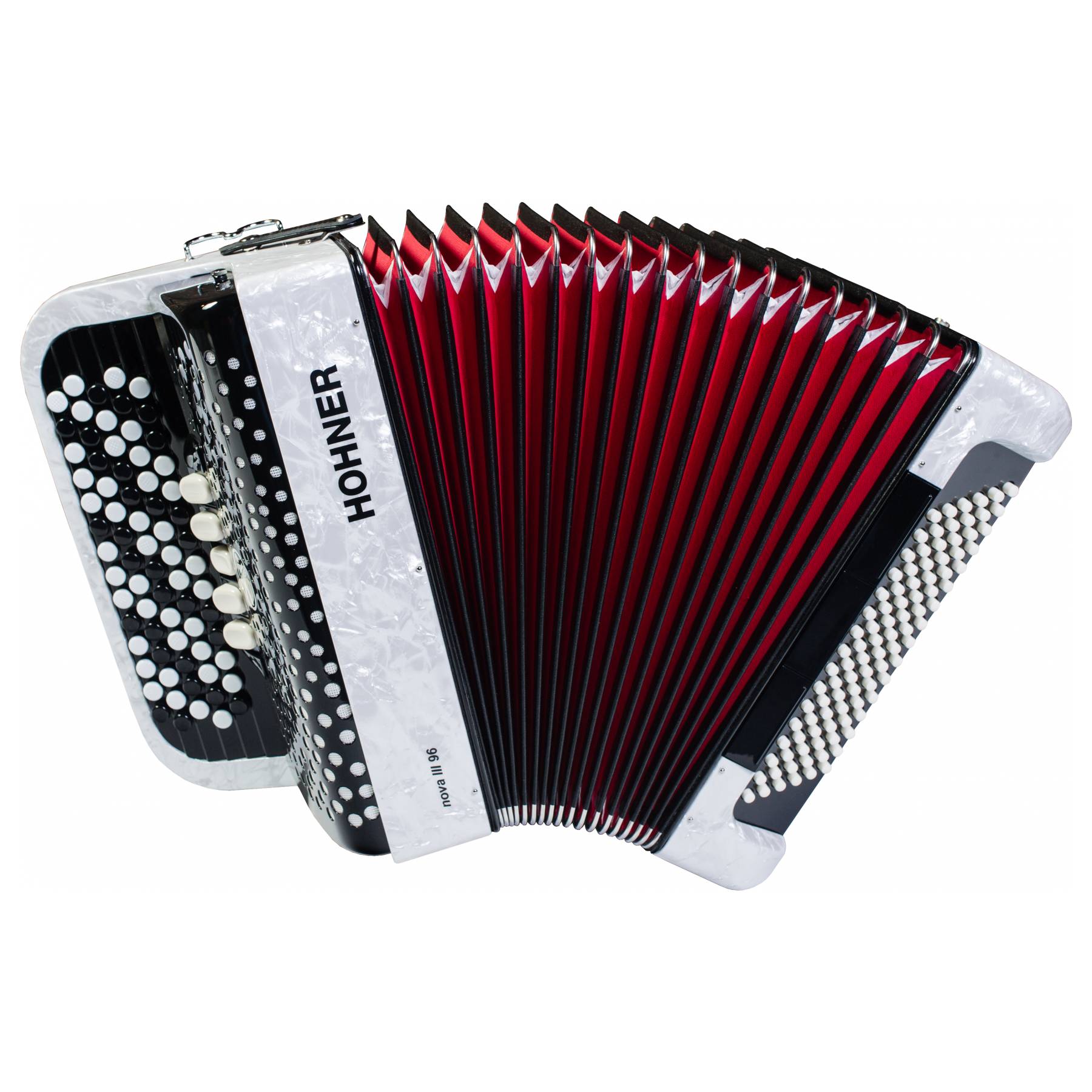 Купить Баян HOHNER Nova III 96 white в Екатеринбурге | Природа звука